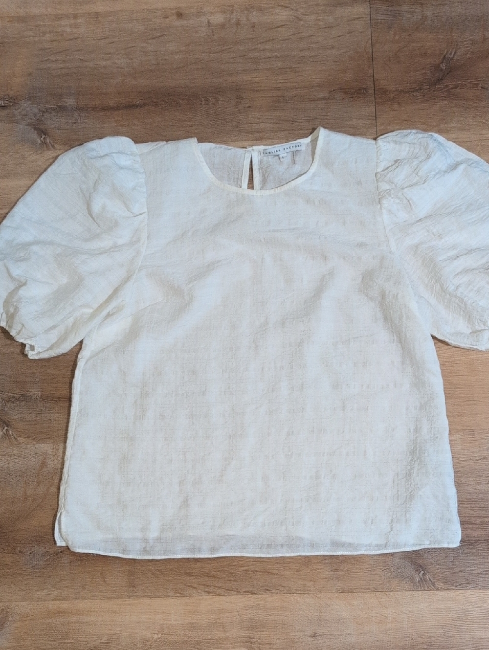 English Factory Puff Sleeve Top